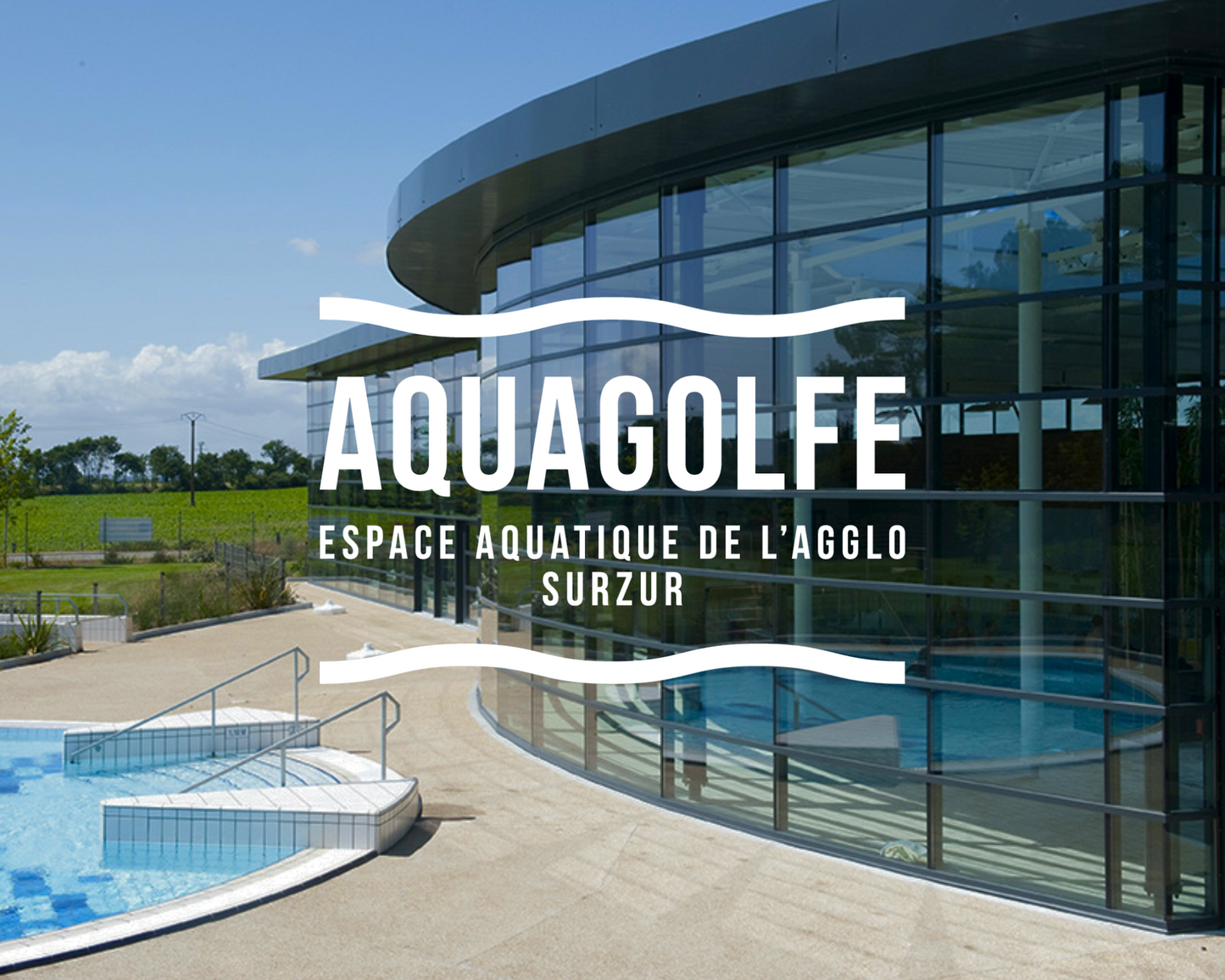Piscine et Spa Aquagolfe Surzur + balnéo