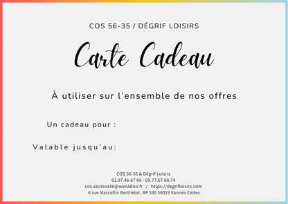 Carte Cadeau